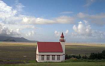 Hlidarendi church