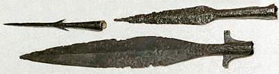 puny Viking spearhead